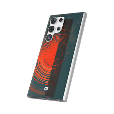 Teal Lite Phone Case for Samsung - Burnt Slate Radial