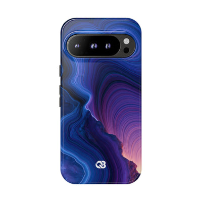Radiant Strata · Tough Phone Case for Pixel ·  Blue