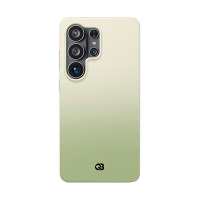Green Lite Phone Case for Samsung - Bone Sage Fade