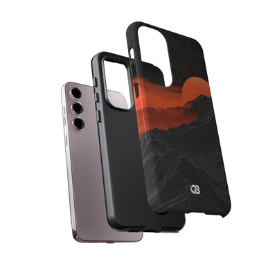Solar Ridge Mesh · Tough Phone Case for Samsung · Black