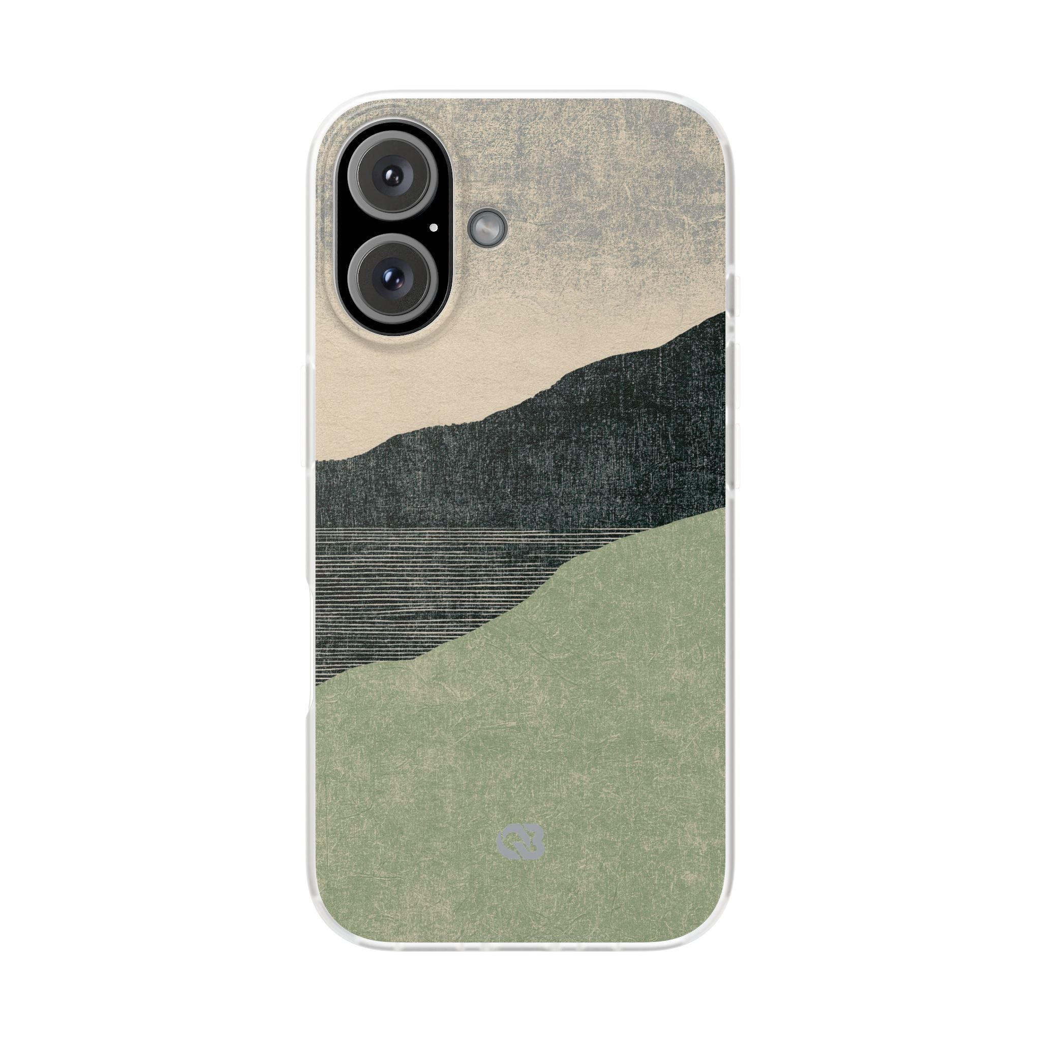 Green Lite Phone Case for iPhone - Moss Ridge Grain