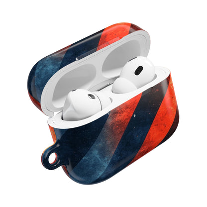 Diagonal Stripes Blaze - AirPods Case