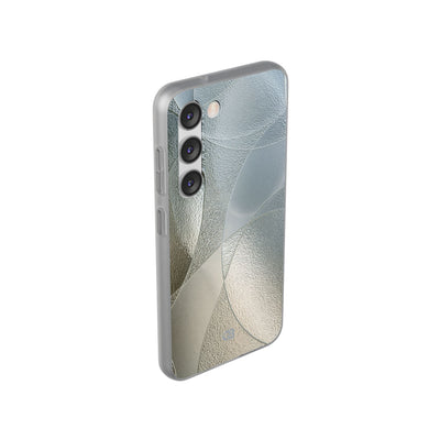 Silver Lite Phone Case for Samsung - Frosted Silver Mosaic