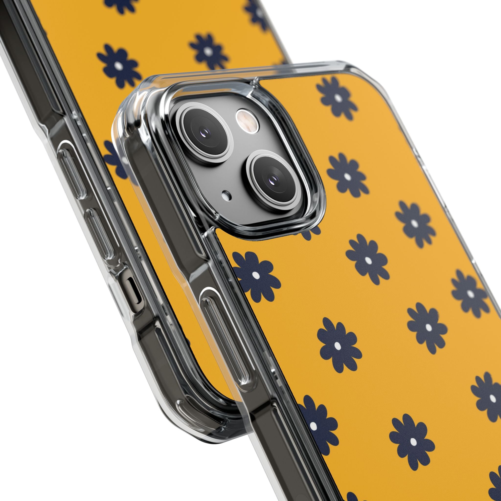 Navy Daisy Mustard · Impact Phone Case for iPhone · Magsafe