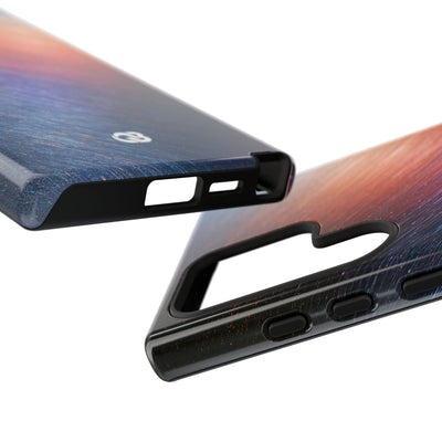 Radiant Energy Stream · Tough Phone Case for Samsung · Blue