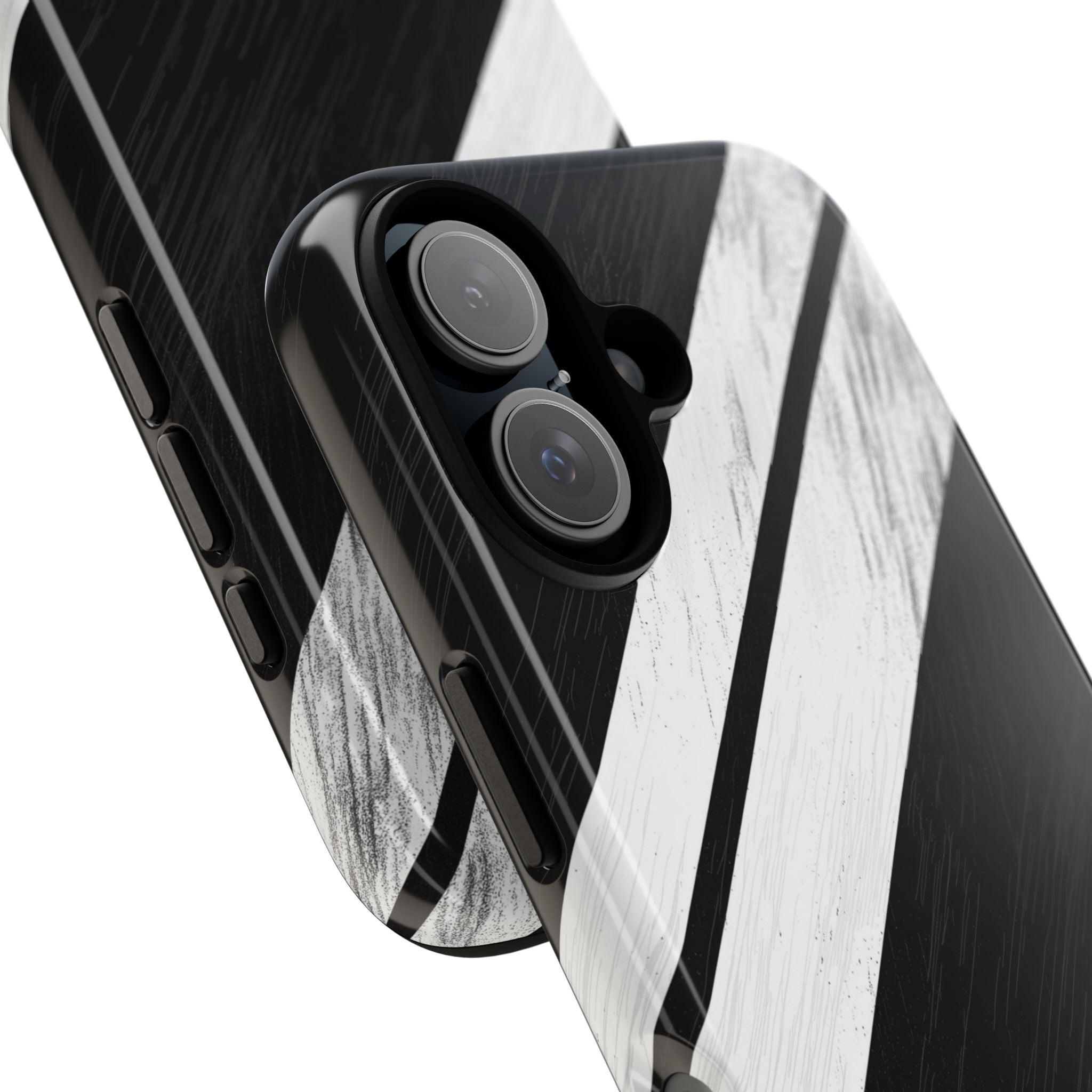 Distressed Stripe Motion iPhone 16 Case - Tough - CASE•BOB