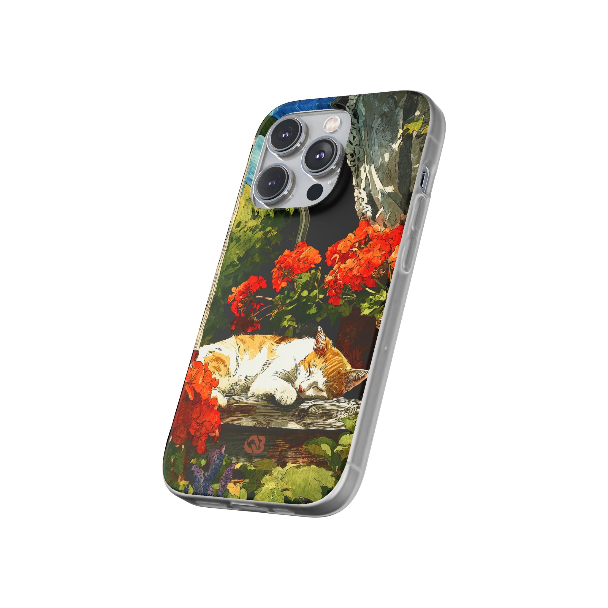 Sleeping Ginger Bloom · Soft Hoesje voor iPhone