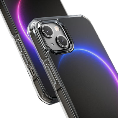 Luminous Eclipse · Clear Impact Magnetic Phone Case for iPhone · Black