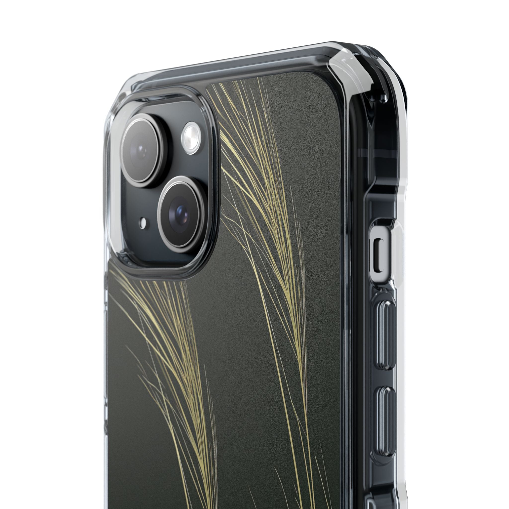 Green Impact MagSafe Phone Case for iPhone - Midnight Gilded Grass