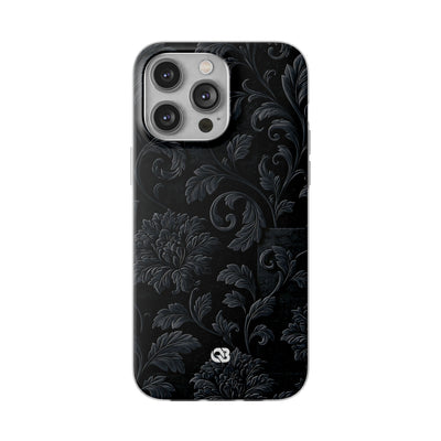Obsidian Damask · Lite Phone Case for iPhone ·  Black