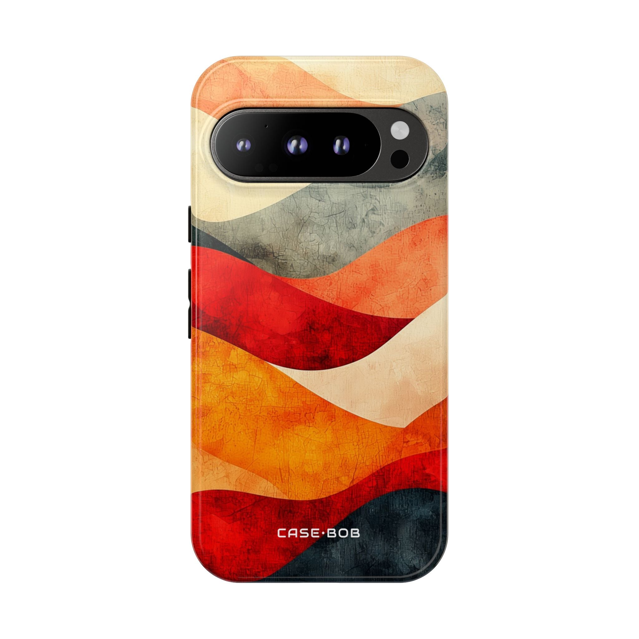 Zerbrochene Welle Sonnenuntergang Google Pixel 9 Pro Case - Tough