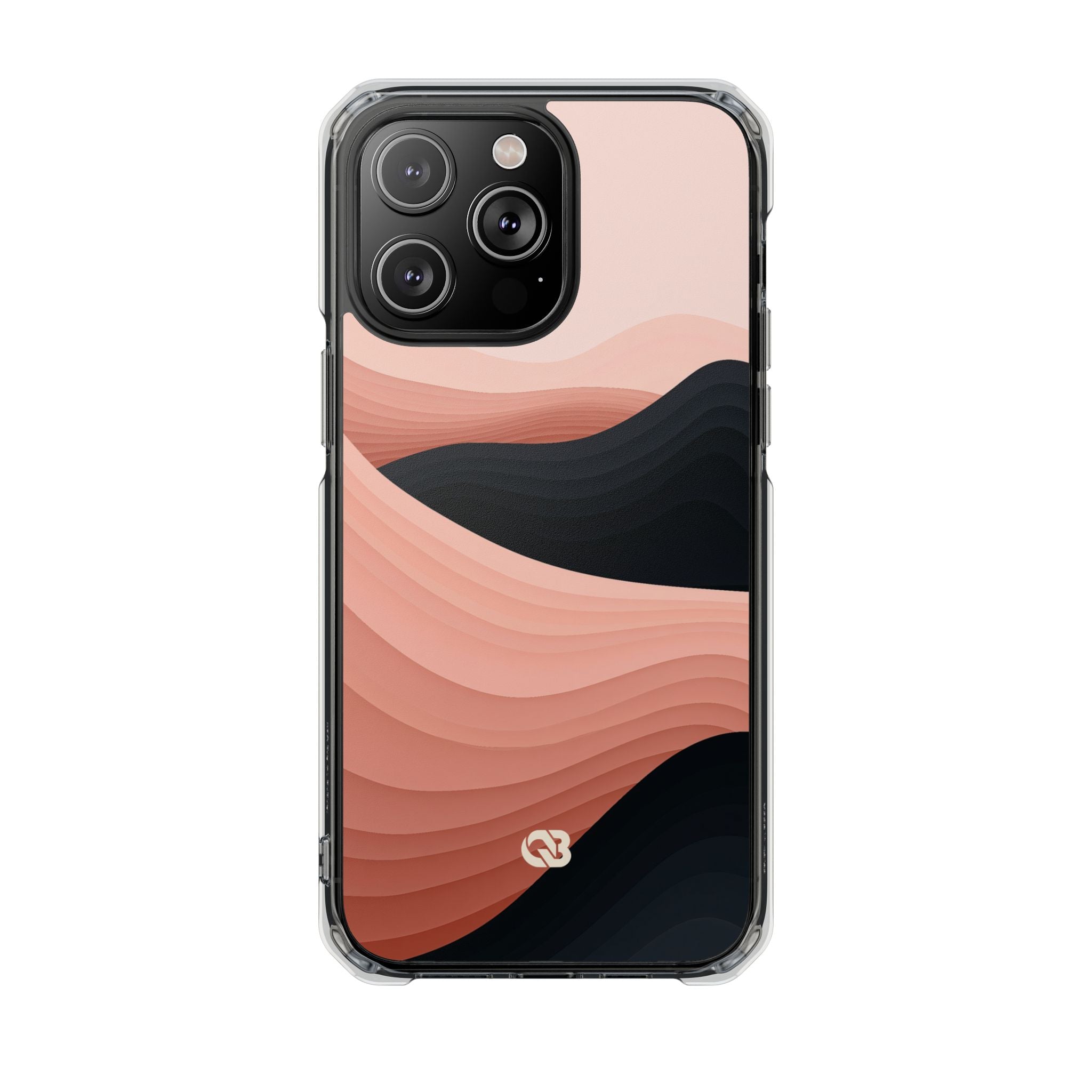 Pink Impact MagSafe Phone Case for iPhone - Dune Shadow Layers