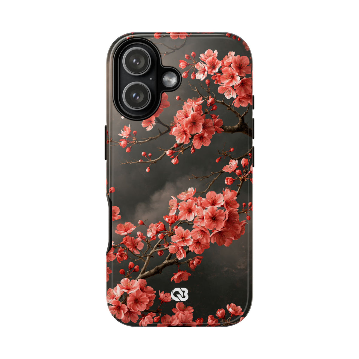 Dark Sakura Nocturne · Tough Phone Case for iPhone · Black