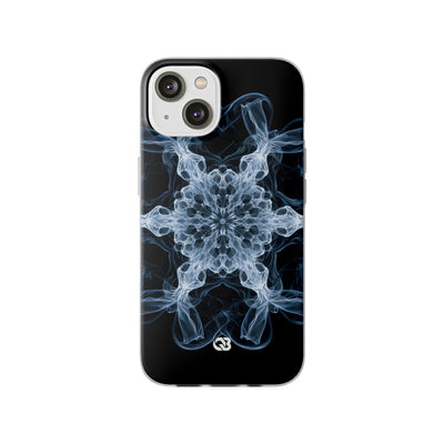 Blue Lite Phone Case for iPhone - Glacial Smoke Crown