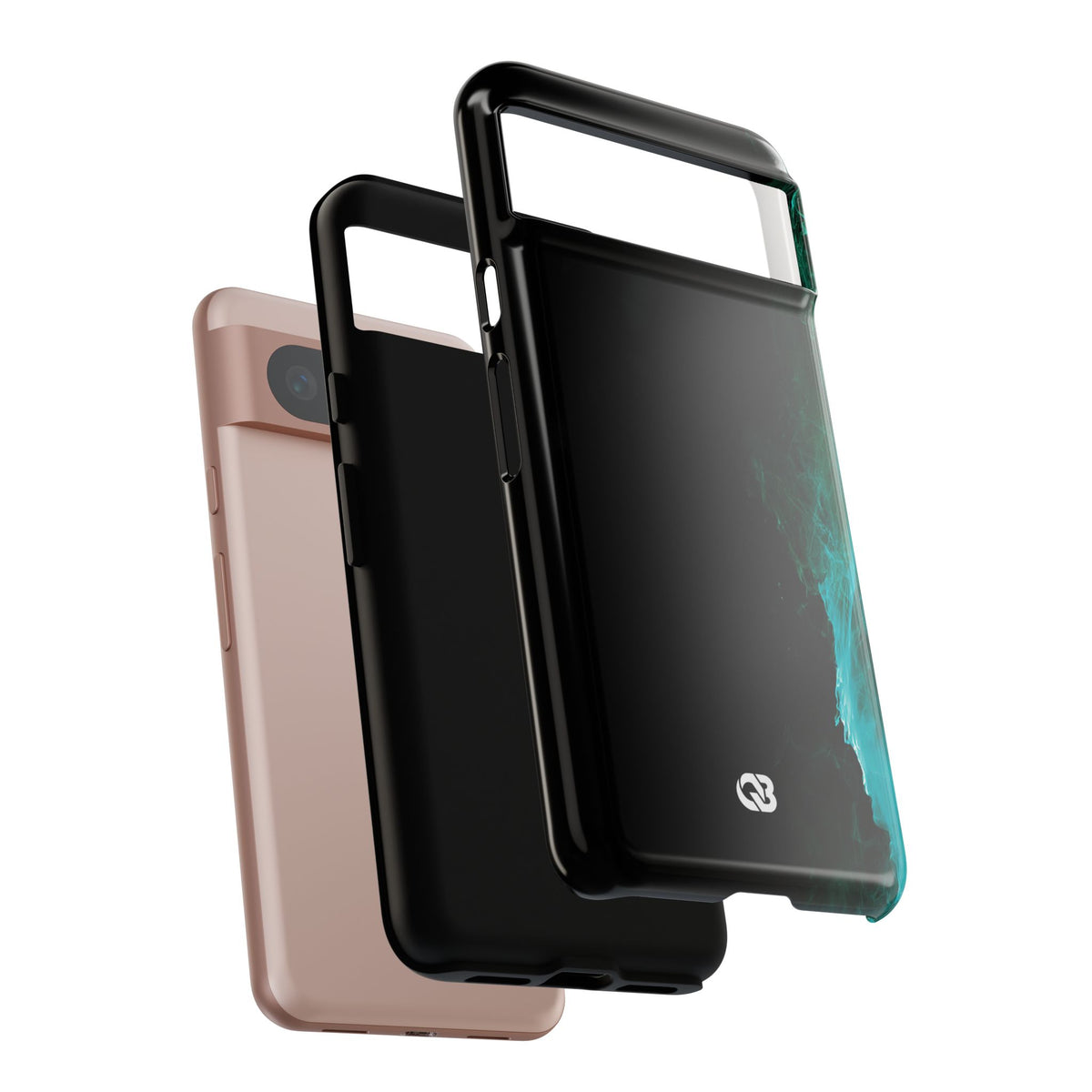 Luminous Plume · Tough Phone Case for Pixel ·  Teal