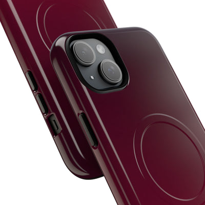 Bordeaux Spectrum · Tough 2.0 Magnetic Phone Case for iPhone · Red