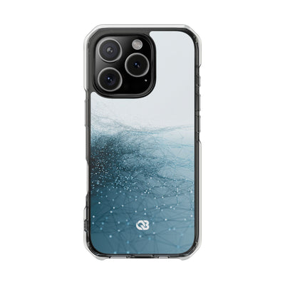 Teal Impact MagSafe Phone Case for iPhone - Arctic Pulse Mesh