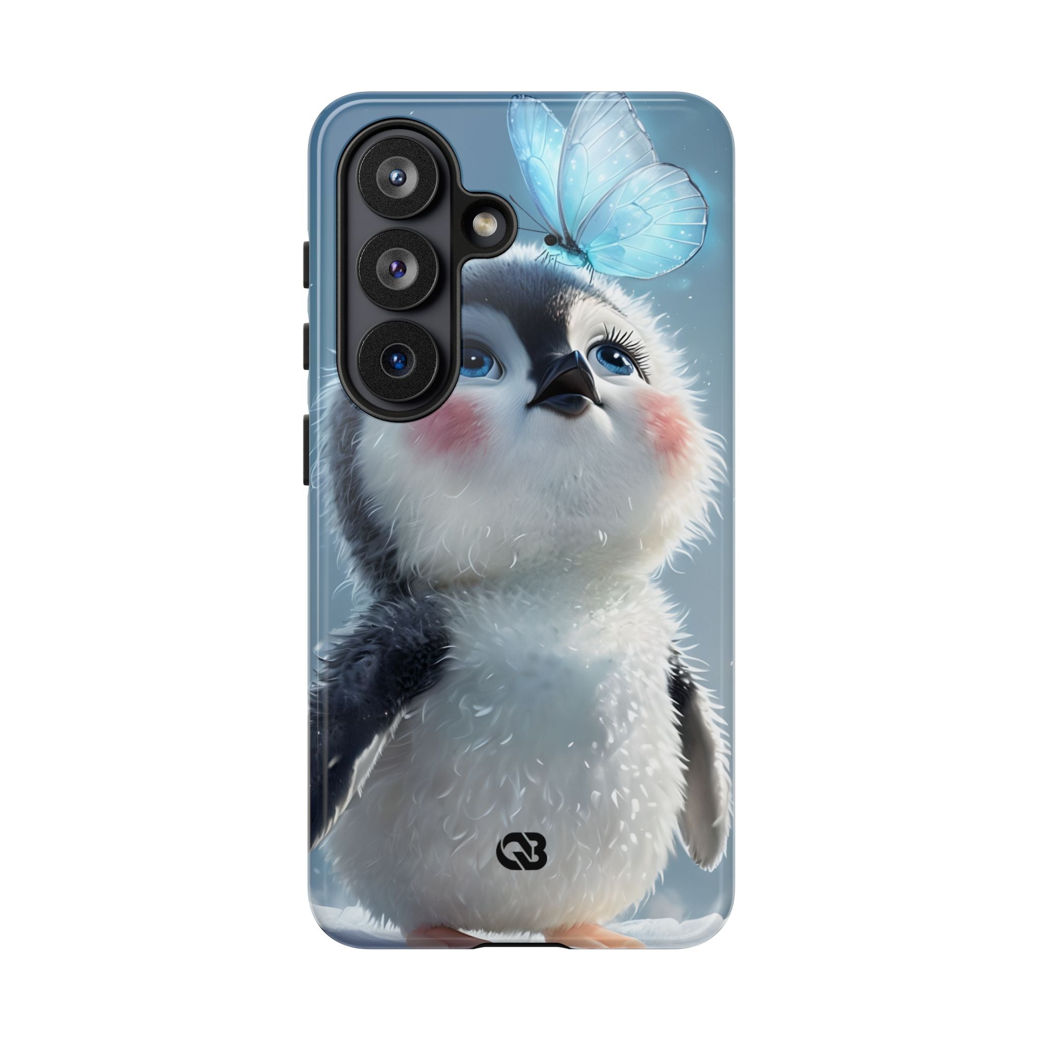 Frosty Penguin Glow · Tough Phone Case for Samsung