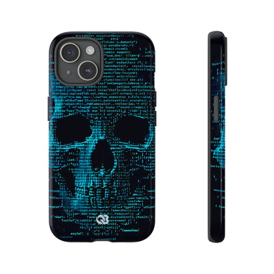 Cyan Glitch Skull · Tough