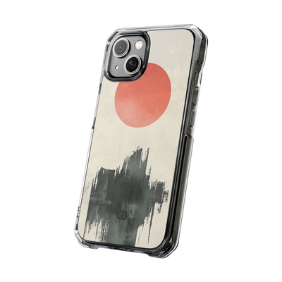 Crimson Sun Strokes · Impact Hoesje voor iPhone · Magsafe