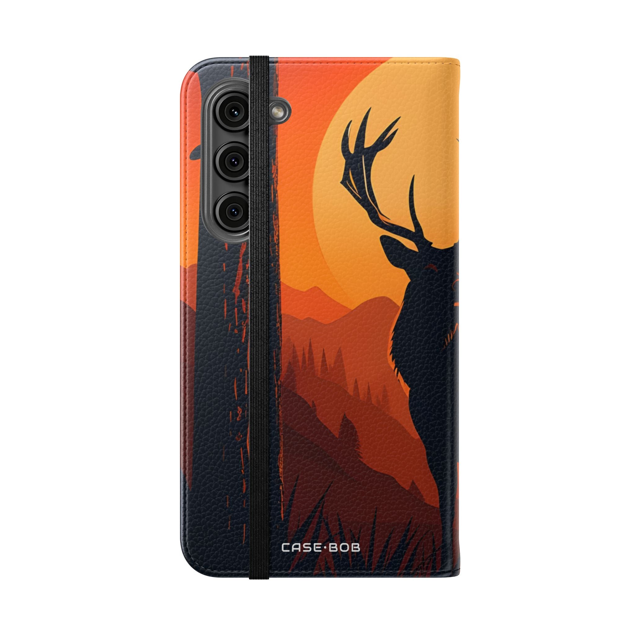 Stag Sunset - Samsung S23+ Case - Lompakko