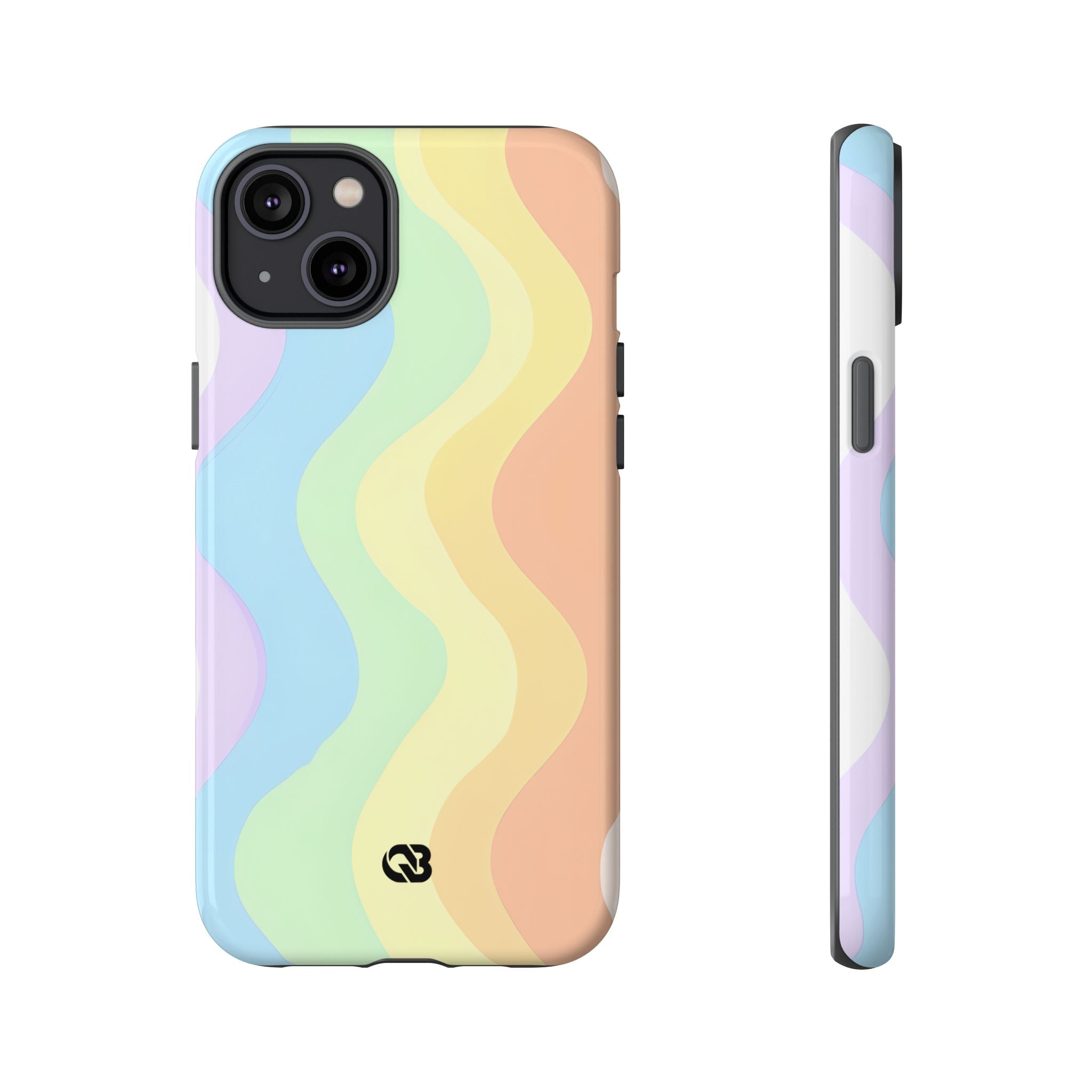 Pastel Ripple Flow · Tough Case na iPhone