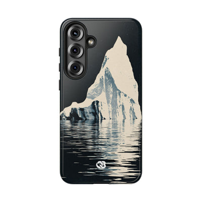 Blue Tough Phone Case for Samsung - Frozen Navy Monolith