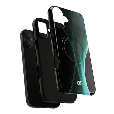 Emerald Lumen · Tough 2.0 Magnetic Phone Case for iPhone · Green