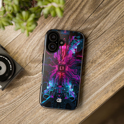 Neural Circuit Core · Tough Phone Case for iPhone · Black