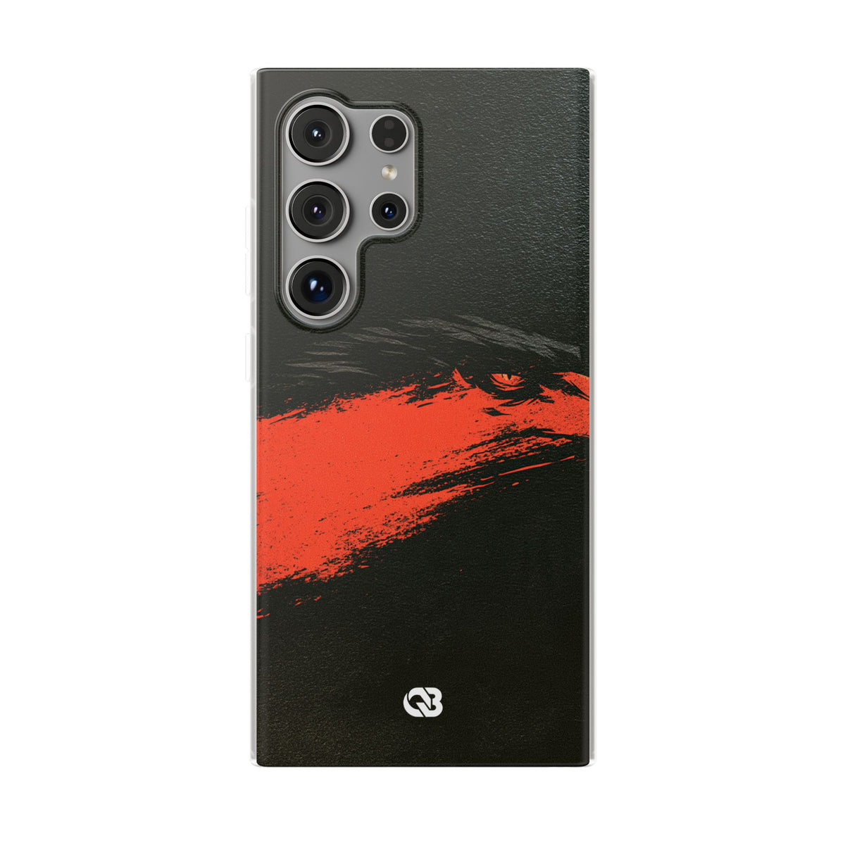 Crimson Raptor Noir · Lite Phone Case for Samsung · Black