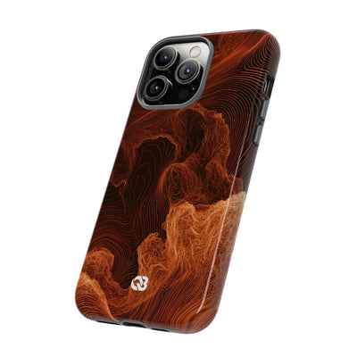 Amber Filament · Tough Phone Case for iPhone · Orange