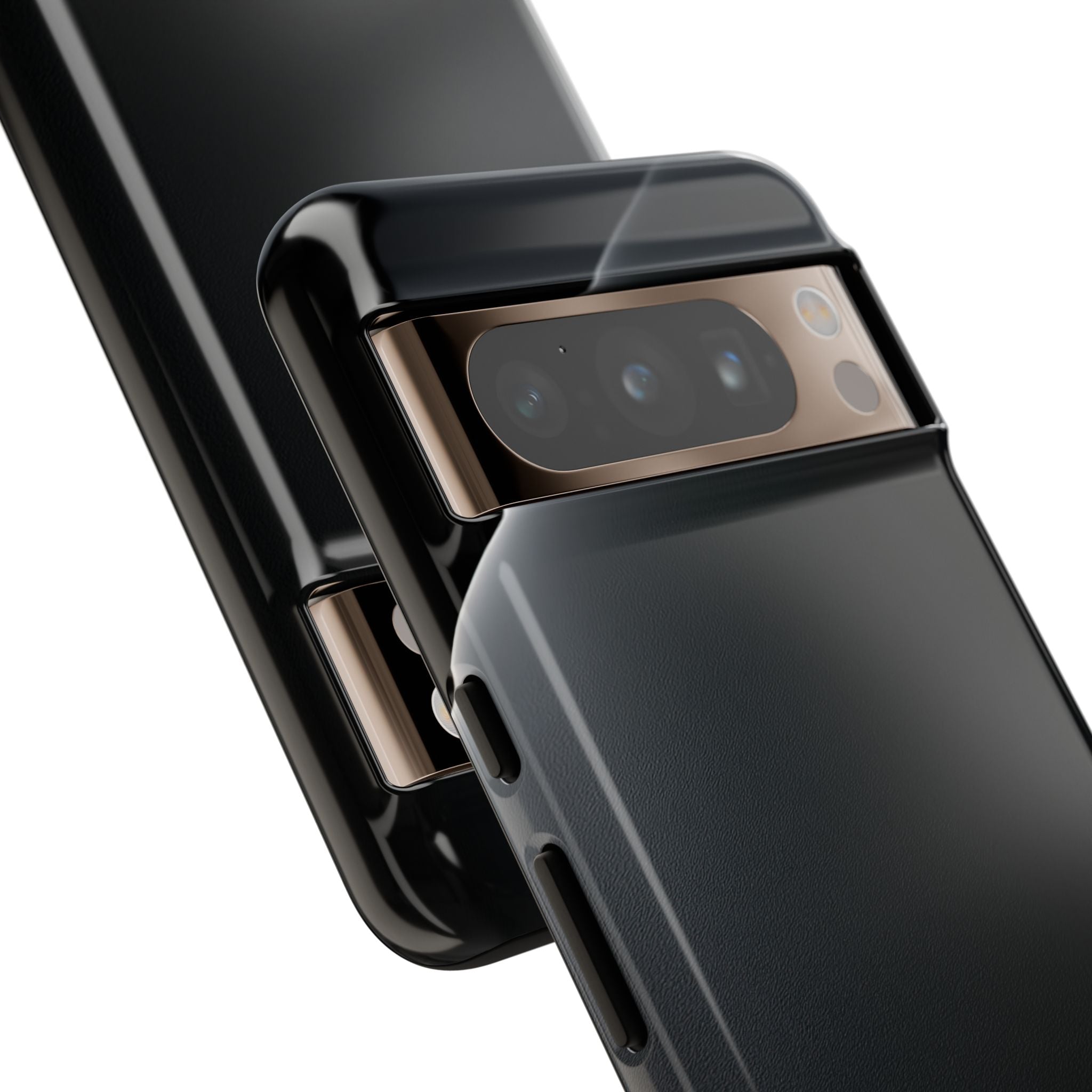 Black Tough Phone Case for Google Pixel - Obsidian Lunar Arch