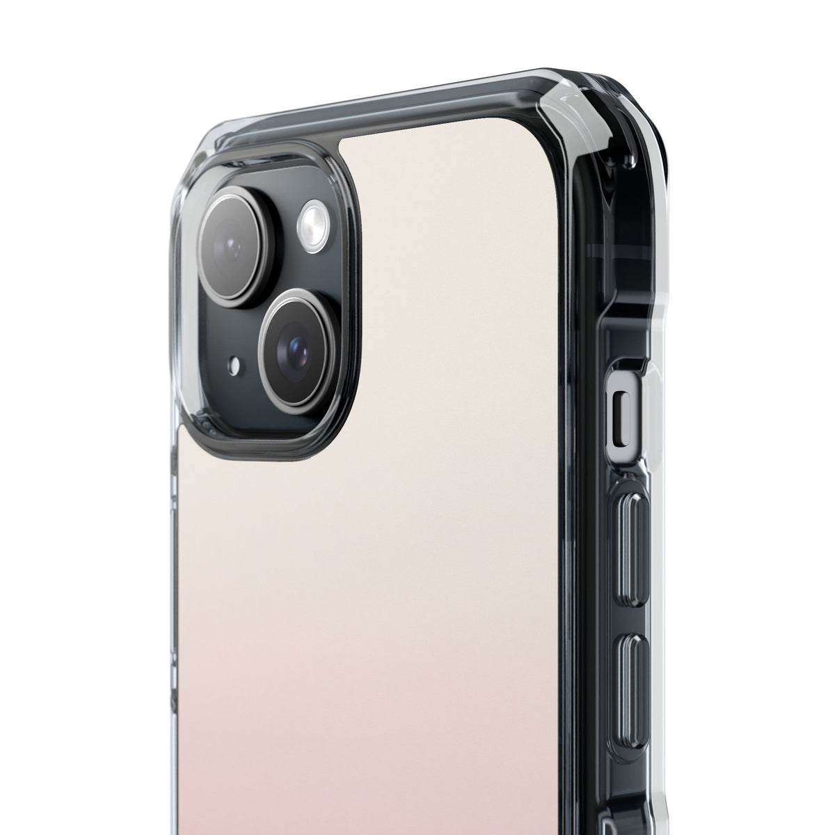 Blush Horizon · Clear Impact Magnetic Phone Case for iPhone ·  Pink