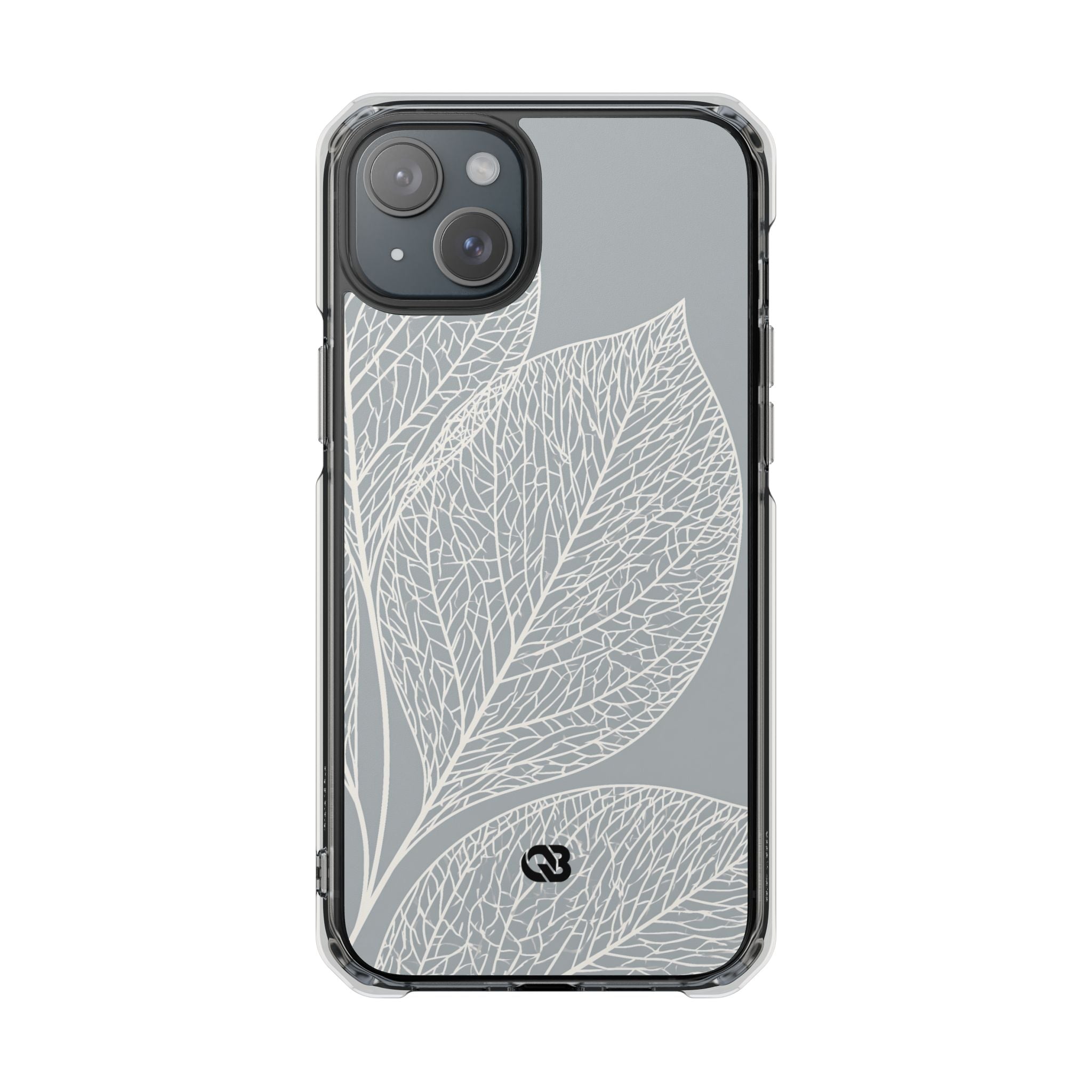 Grey Impact MagSafe Phone Case for iPhone - Frosted Ash Veins