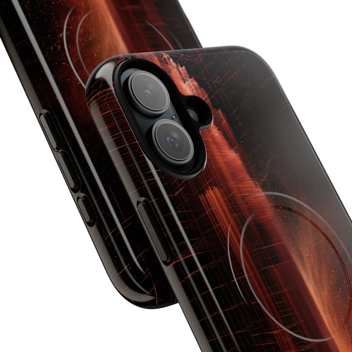 Luminous Monolith · Tough 2.0 Magnetic Phone Case for iPhone · Black