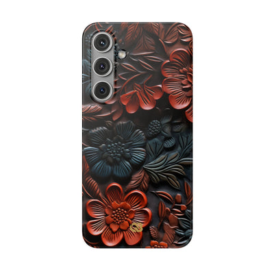 Carved Earth Bloom · Soft Handyhülle für Samsung