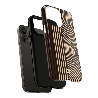 Brown Tough 2.0 Magsafe Phone Case for iPhone - Espresso Sand Ridge
