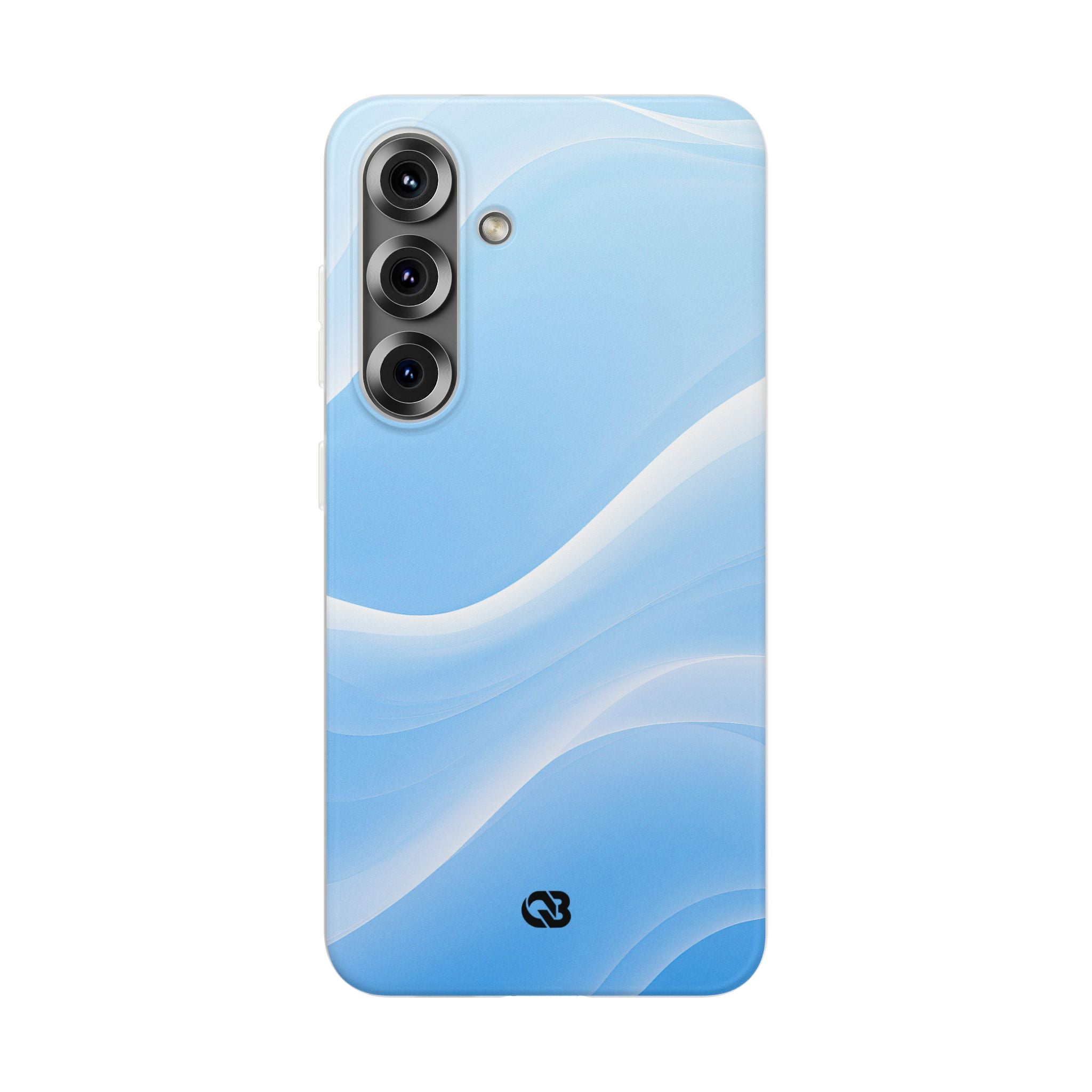 Blue Lite Phone Case for Samsung - Glacial Blue Silk