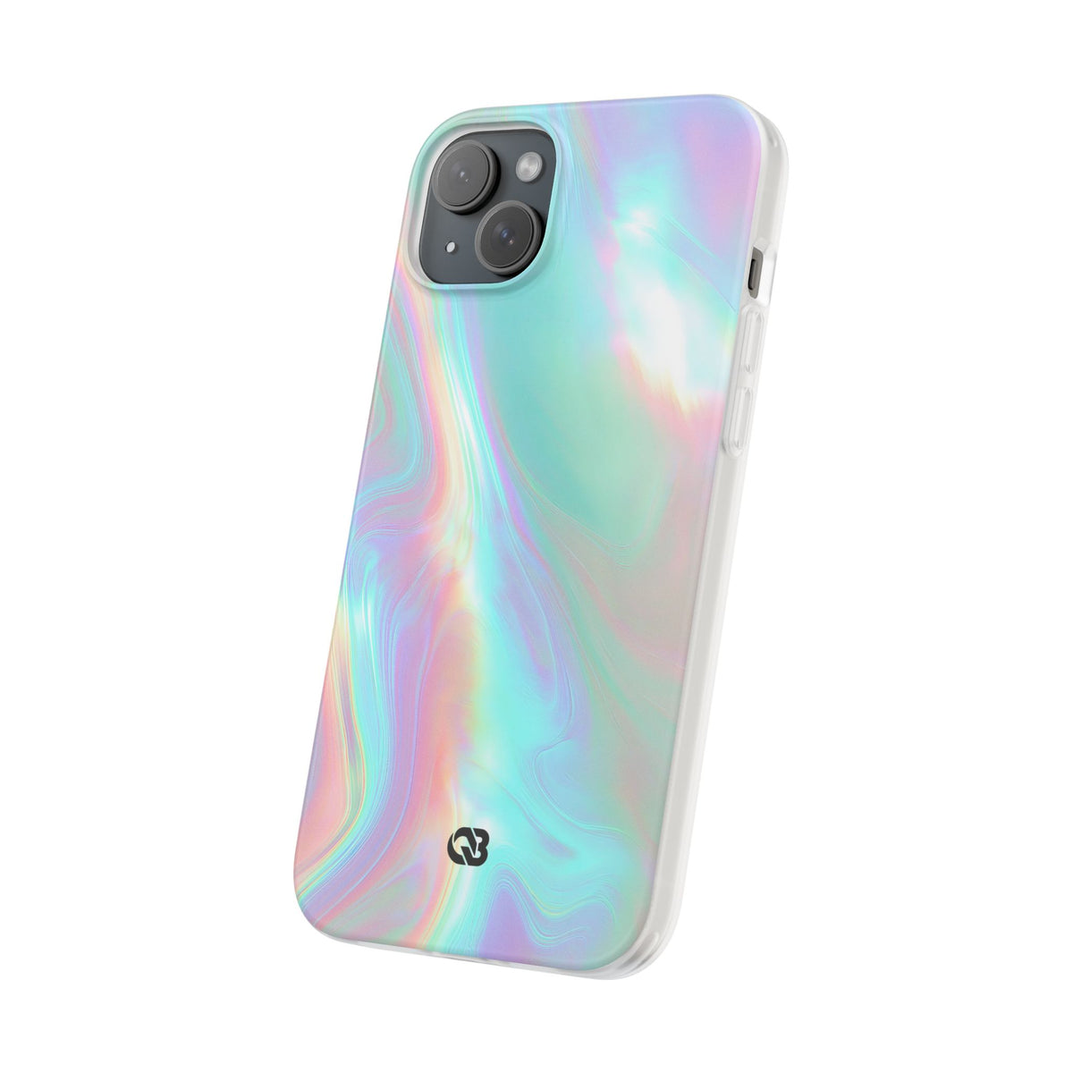 Prismatic Liquid Light · Lite Phone Case for iPhone ·  Teal