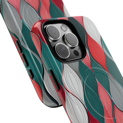 Leaf Cascade Teal iPhone 16 Pro Max Case - Tough+
