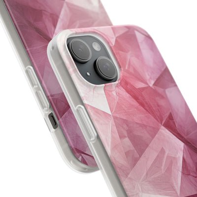 Shattered Rose Shards · Soft Phone Case for iPhone