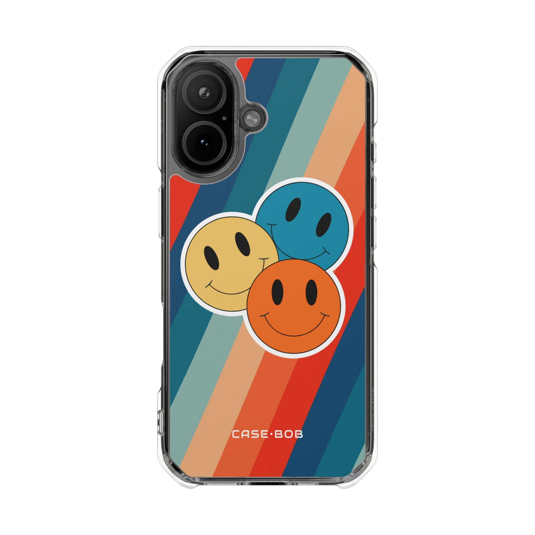 Smiley Glow iPhone 17 Case - Impact