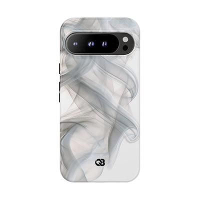 Vapor Noir · Tough Phone Case for Pixel ·  White