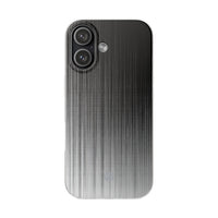 Grey Lite Phone Case for iPhone - Static Vertical Dither