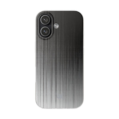 Grey Lite Phone Case for iPhone - Static Vertical Dither