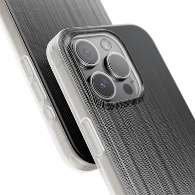 Grey Lite Phone Case for iPhone - Static Vertical Dither