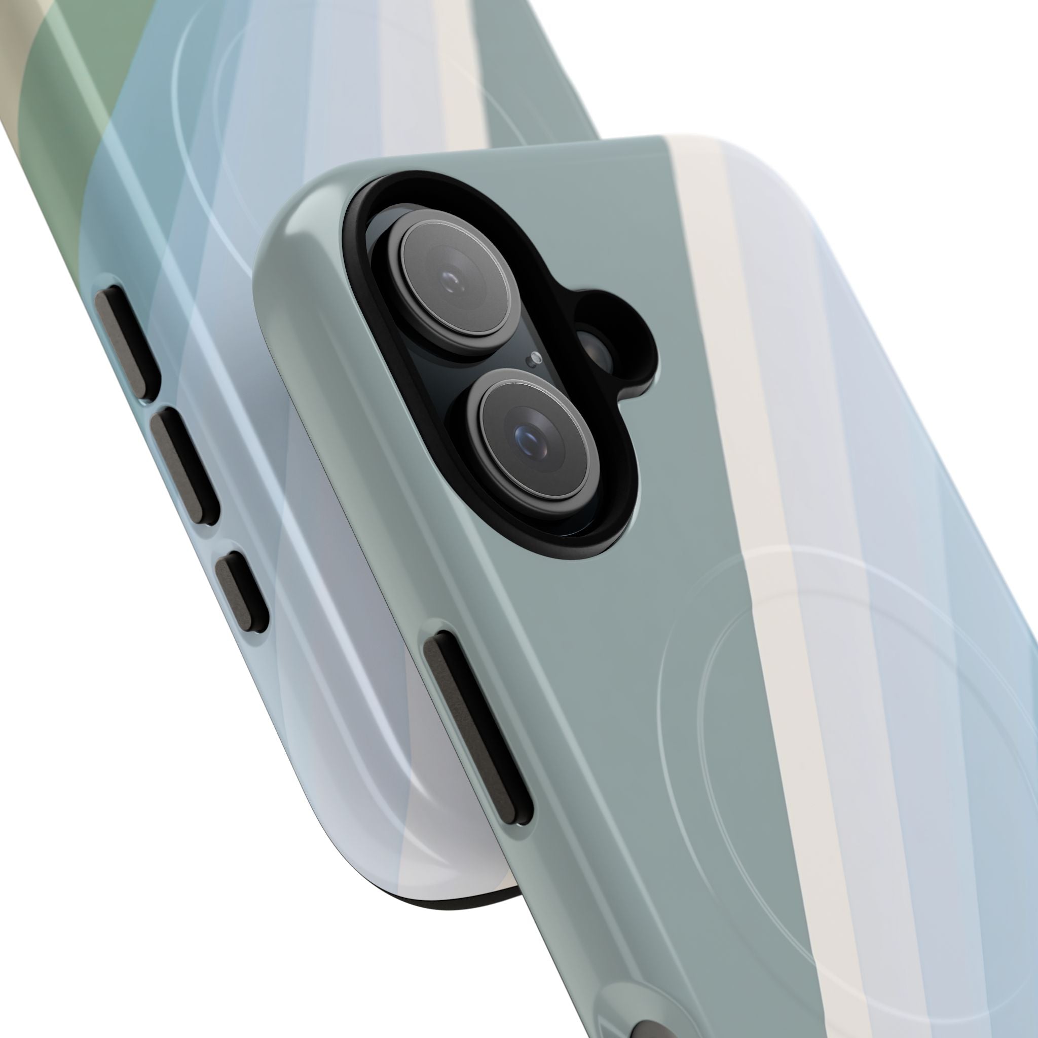 Green Tough 2.0 Magsafe Phone Case for iPhone - Sage Prism Beam