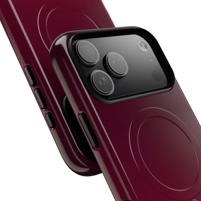 Red Tough 2.0 Magsafe Phone Case for iPhone - Deep Sangria Gradient