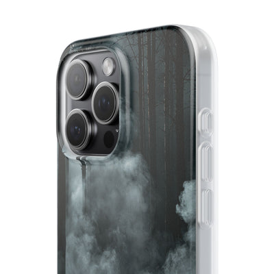 Shadowed Pine Mist · Lite Phone Case for iPhone ·  Black