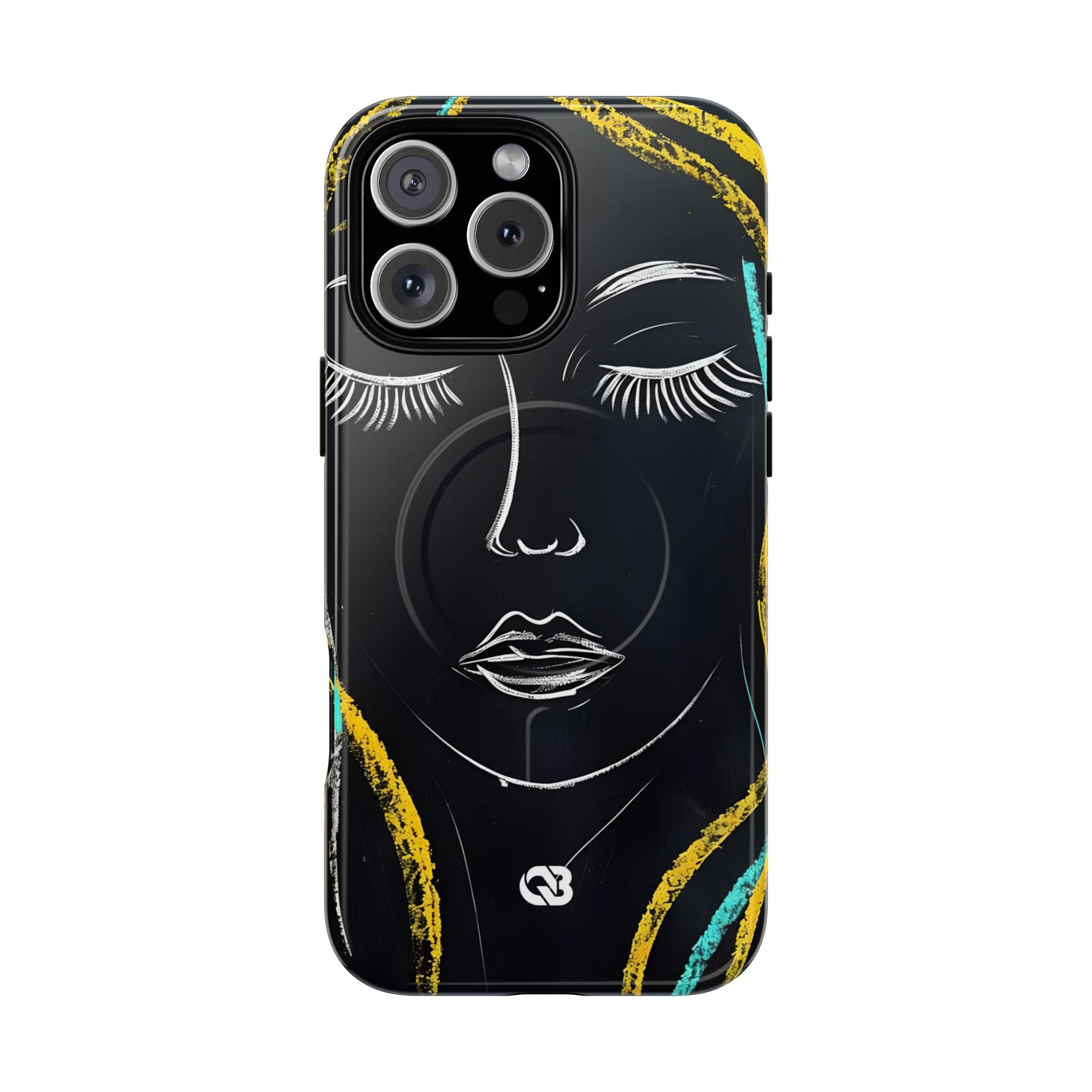 Obsidian Chalk Portrait · Tough+ Magsafe